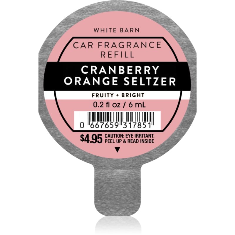 Bath & Body Works Cranberry Orange Seltzer aроматизатор за автомобил пълнител - Аромат - Сравни цени от 1 магазин с безплатна доставка
