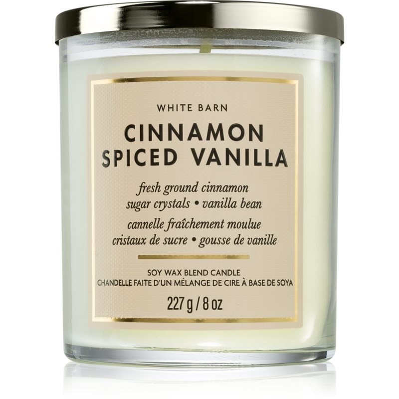 Bath & Body Works Cinnamon Spiced Vanilla ароматна свещ 226 гр. - Аромат - Сравни цени от 1 магазин с безплатна доставка