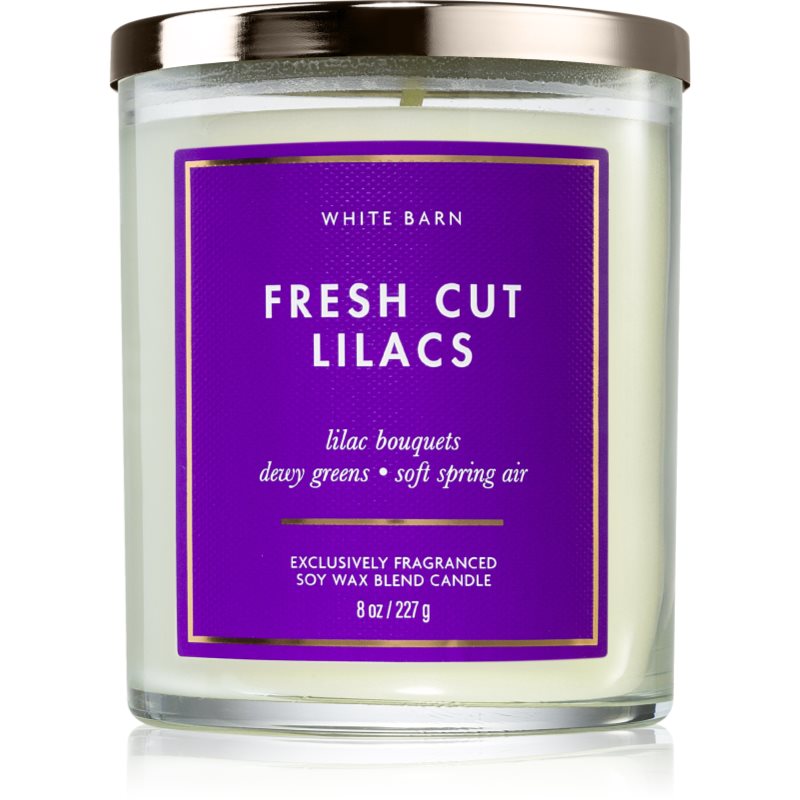 Bath & Body Works Fresh Cut Lilacs ароматна свещ 227 гр. - Аромат - Сравни цени от 1 магазин с безплатна доставка