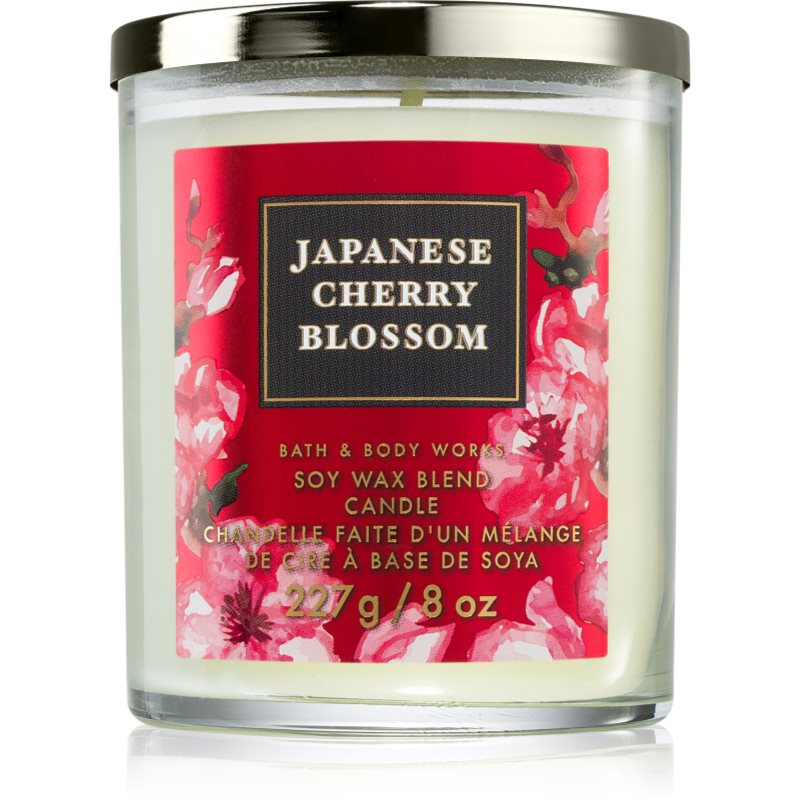 Bath & Body Works Japanese Cherry Blossom ароматна свещ 227 гр. - Аромат - Сравни цени от 1 магазин с безплатна доставка