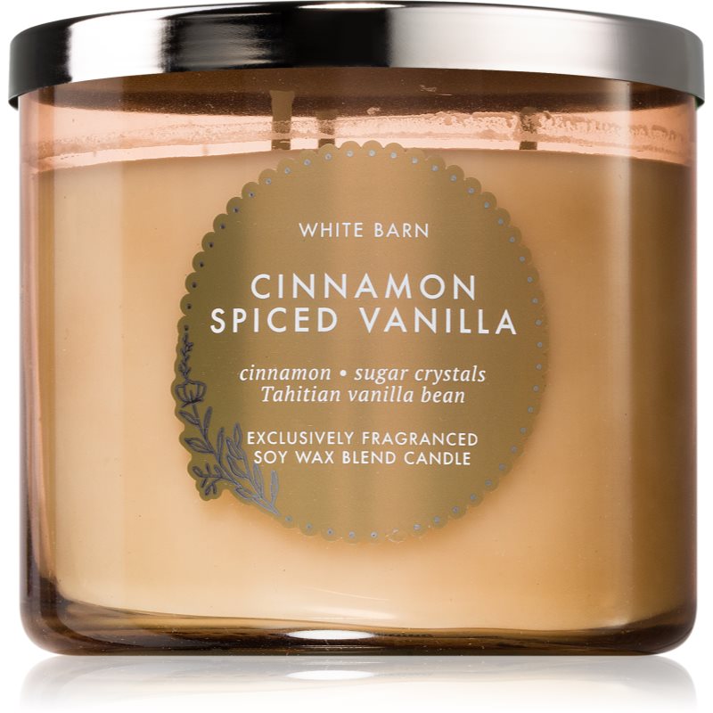 Bath & Body Works Cinnamon Spiced Vanilla ароматна свещ 411 гр. - Аромат - Сравни цени от 1 магазин с безплатна доставка