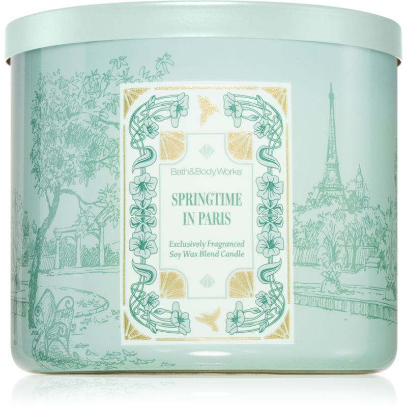 Bath & Body Works Springtime In Paris ароматна свещ 411 гр. - Аромат - Сравни цени от 1 магазин с безплатна доставка