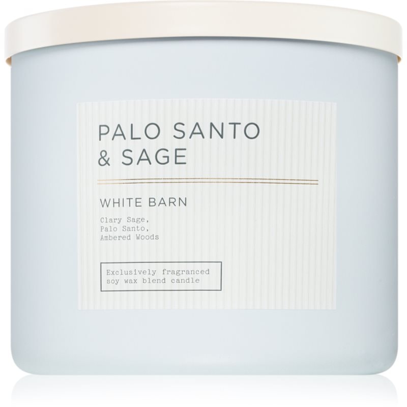 Bath & Body Works Bath & Body Works Palo Santo & Sage ароматна свещ 411 гр. - Унисекс парфюм 411мл - Сравни цени от 1 магазин с безплатна доставка