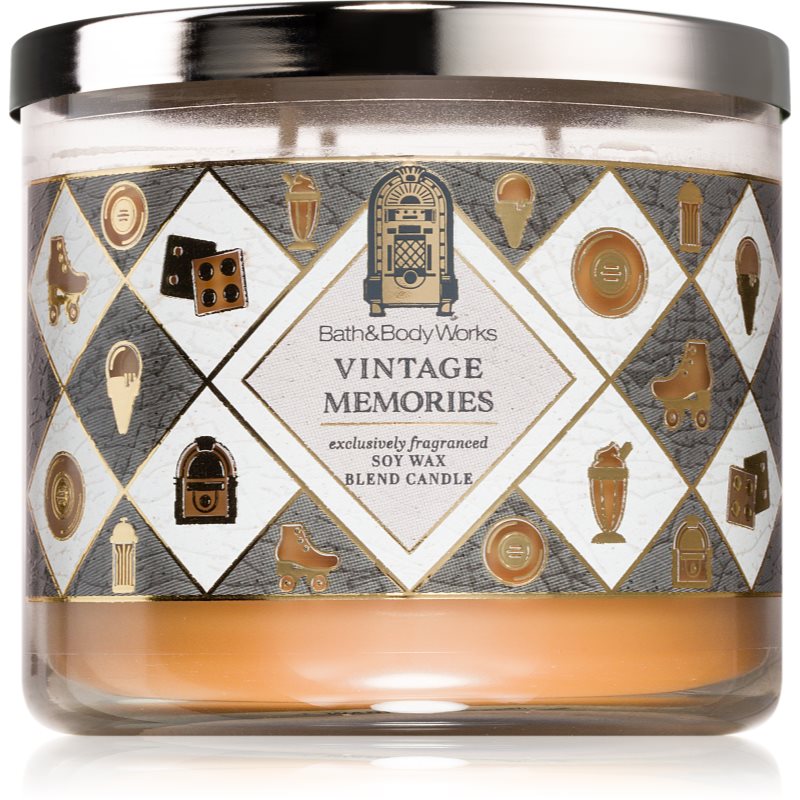 Bath & Body Works Vintage Memories ароматна свещ - Аромат - Сравни цени от 1 магазин с безплатна доставка
