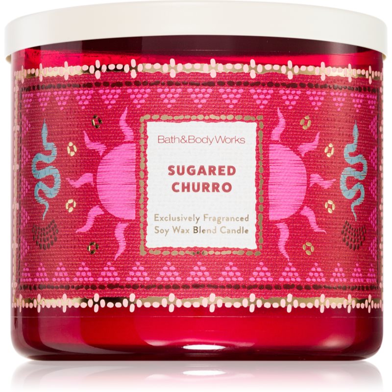 Bath & Body Works Bath & Body Works Sugared Churro ароматна свещ 411 гр. - Унисекс парфюм 411мл - Сравни цени от 1 магазин с безплатна доставка