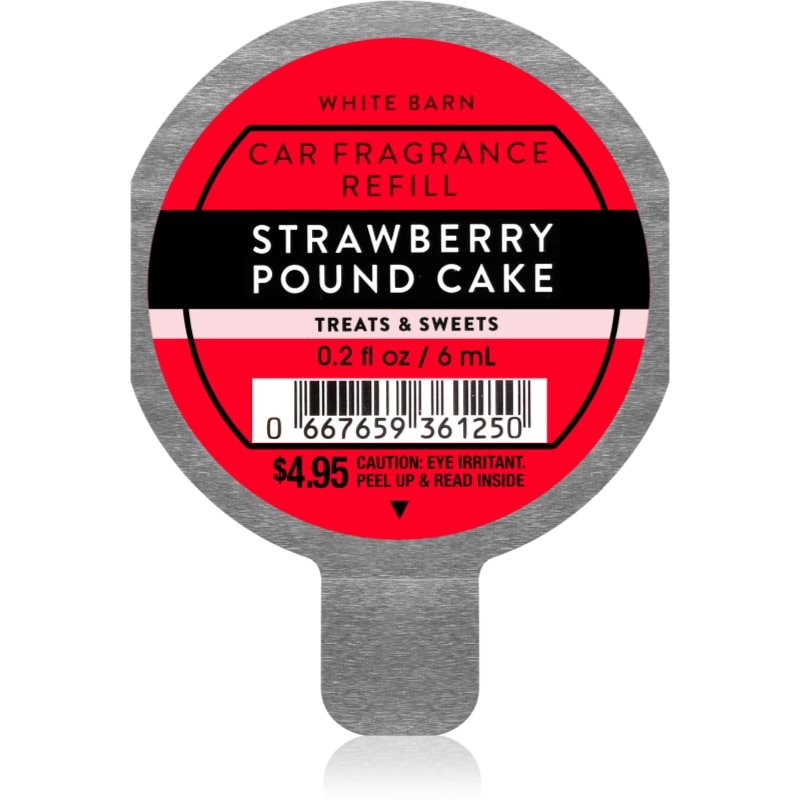 Bath & Body Works Strawberry Pound Cake aроматизатор за автомобил пълнител - Аромат - Сравни цени от 1 магазин с безплатна доставка