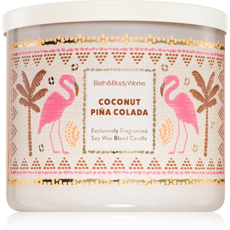Bath & Body Works Coconut Piña Colada ароматна свещ 411 гр. - Аромат - Сравни цени от 1 магазин с безплатна доставка