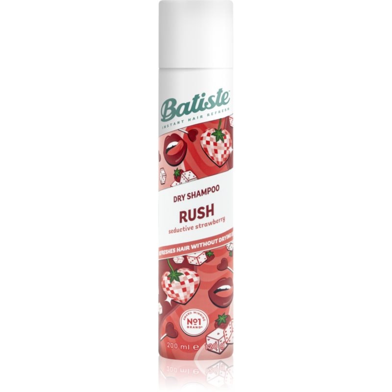 Batiste Batiste Rush сух шампоан за мазна коса - Унисекс парфюм 200мл - Сравни цени от 1 магазин с безплатна доставка