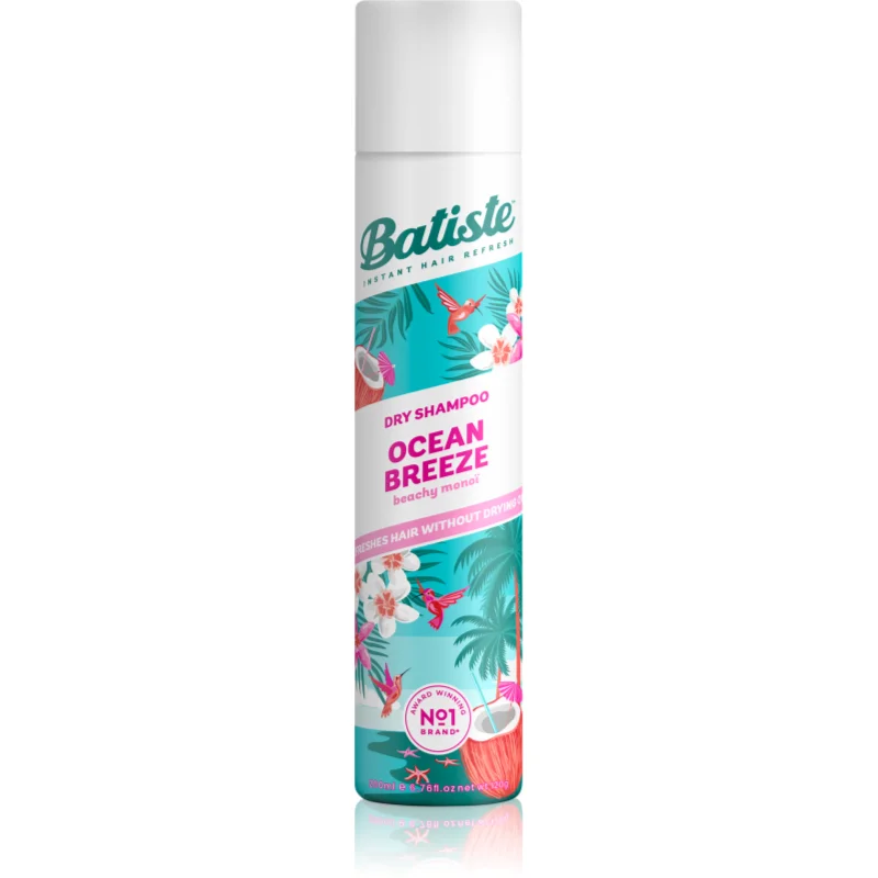 Batiste Ocean сух шампоан с аромат на цветя - Грижа за коса - Сравни цени от 1 магазин с безплатна доставка