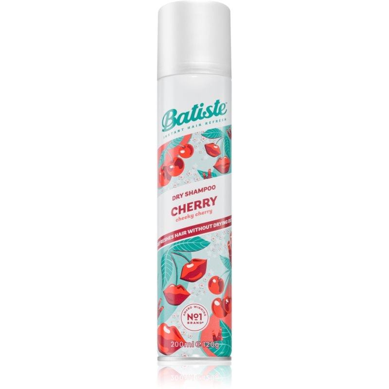 Batiste Batiste Fruity & Cheeky Cherry сух шампоан за обем и блясък - Унисекс парфюм 200мл - Сравни цени от 1 магазин с безплатна доставка