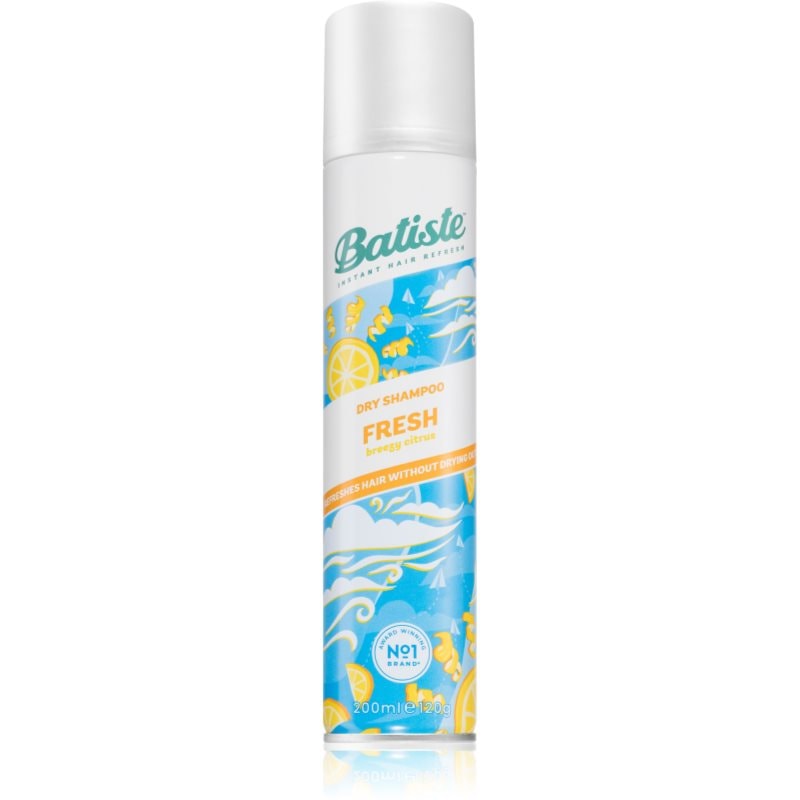 Batiste Batiste Fresh Breezy Citrus сух шампоан за всички видове коса смесени цветове - Унисекс парфюм 200мл - Сравни цени от 1 магазин с безплатна доставка