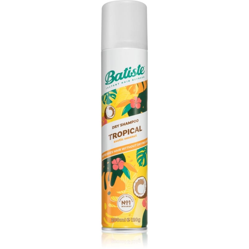Batiste Tropical освежаващ сух шампоан
