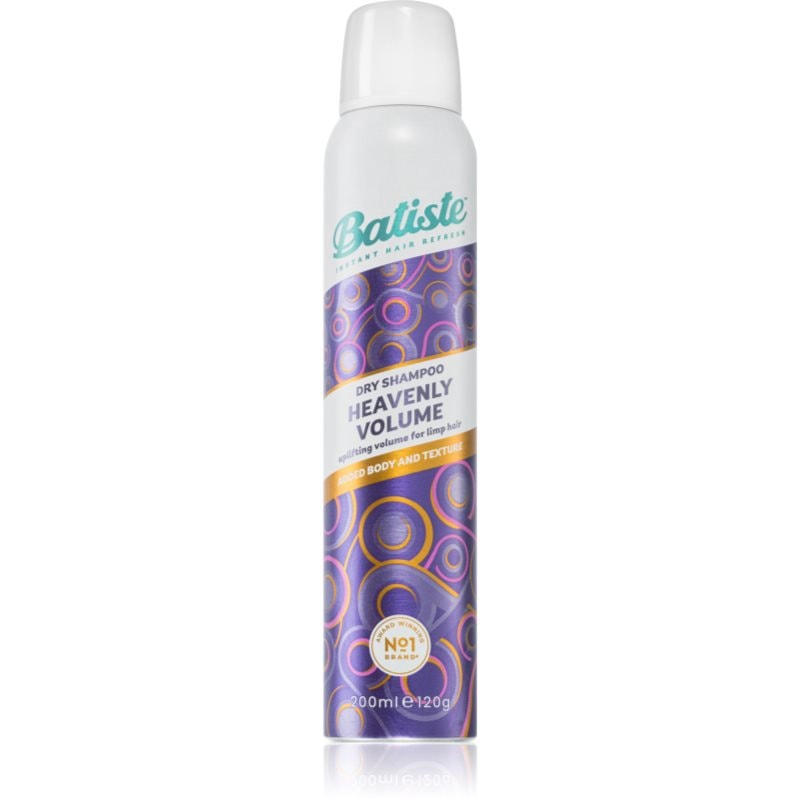 Batiste Batiste Heavenly Volume сух шампоан за обем и блясък - Унисекс парфюм 200мл - Сравни цени от 1 магазин с безплатна доставка