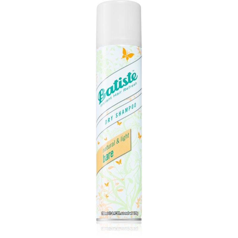 Batiste Natural & Light Bare сух шампоан за абсорбиране на излишния себум а освежаване на косата - Грижа за коса - Сравни цени от 1 магазин с безплатна доставка