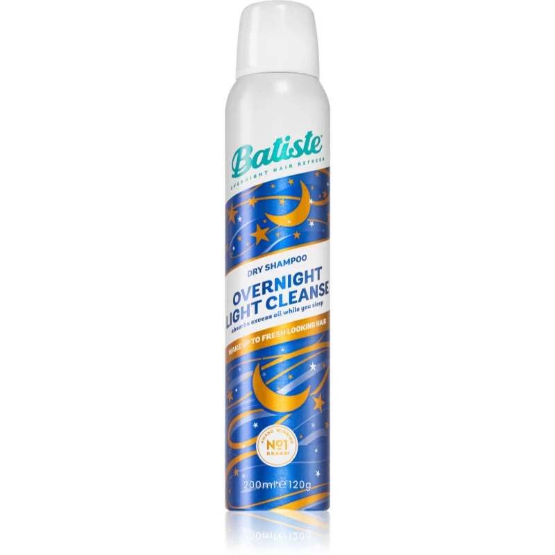Batiste Overnight Light Cleanse сух шампоан за нощ - Грижа за коса - Сравни цени от 1 магазин с безплатна доставка
