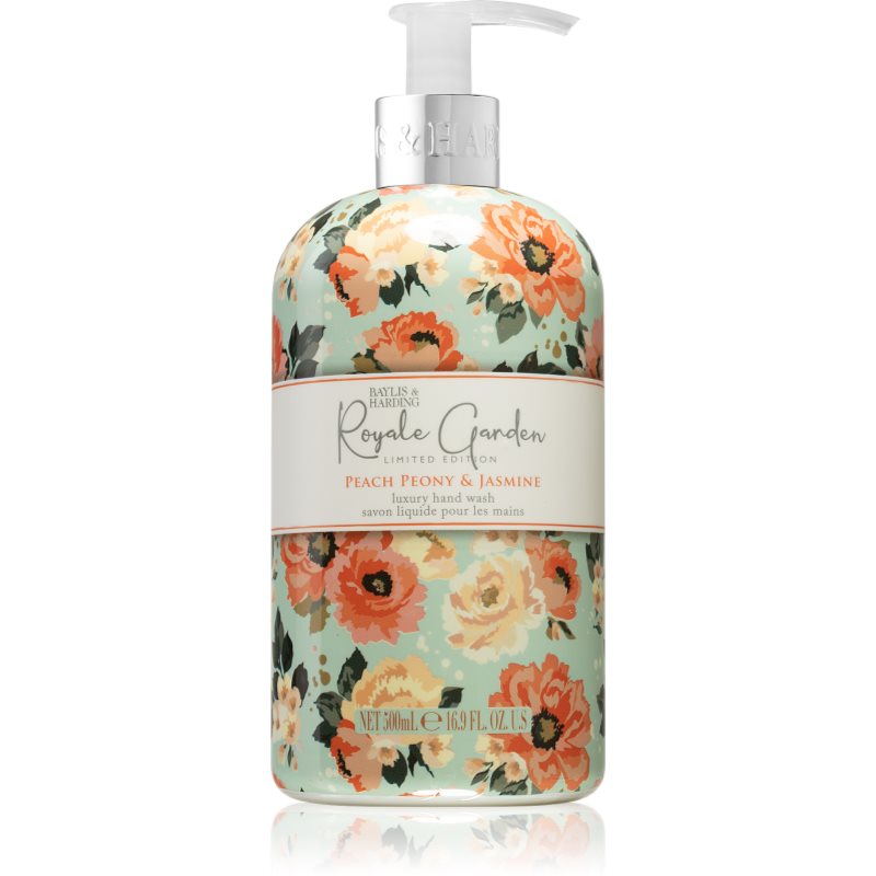 Baylis & Harding Baylis & Harding Royale Garden Peach, Peony & Jasmine течен сапун за ръце - Унисекс парфюм 500мл - Сравни цени от 1 магазин с безплатна доставка