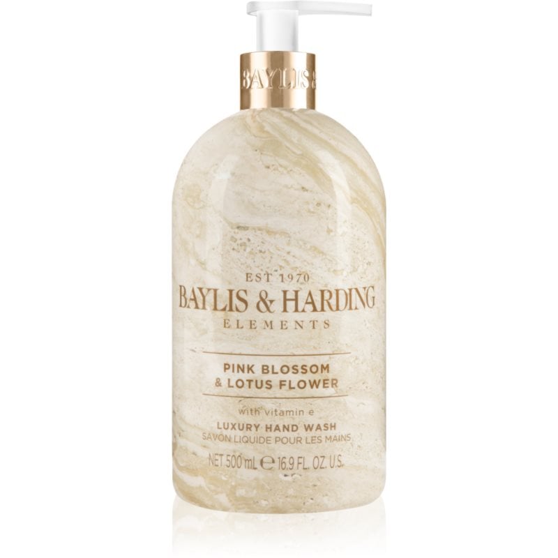 Baylis & Harding Elements Pink Blossom & Lotus Flower течен сапун за ръце