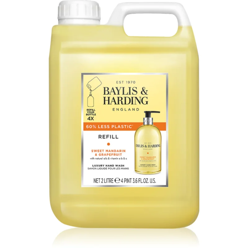 Baylis & Harding Sweet Mandarin & Grapefruit течен сапун за ръце пълнител Refill - Грижа за тяло - Сравни цени от 1 магазин с безплатна доставка