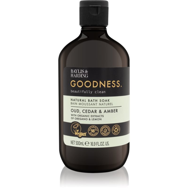 Baylis & Harding Goodness Oud, Cedar & Amber пяна за вана