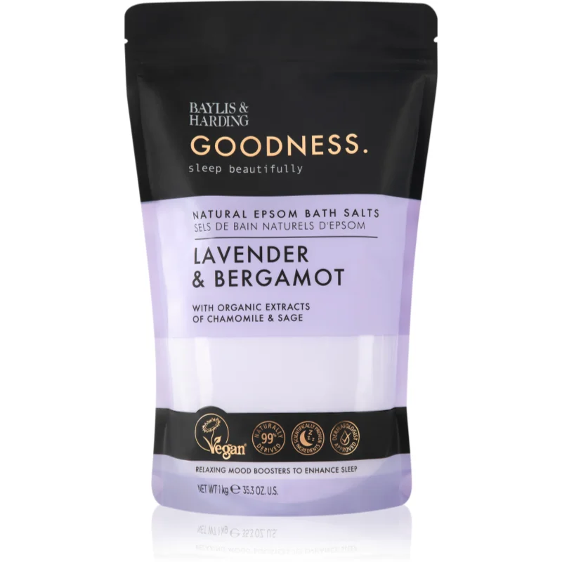 Baylis & Harding Goodness Sleep Beautifully сол за баня с лавандула