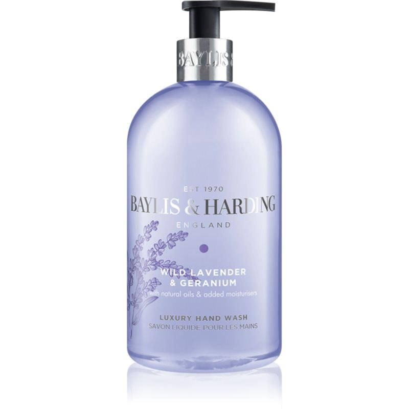 Baylis & Harding Wild Lavender & Geranium течен сапун за ръце с хидратиращ ефект - Грижа за тяло - Сравни цени от 1 магазин с безплатна доставка
