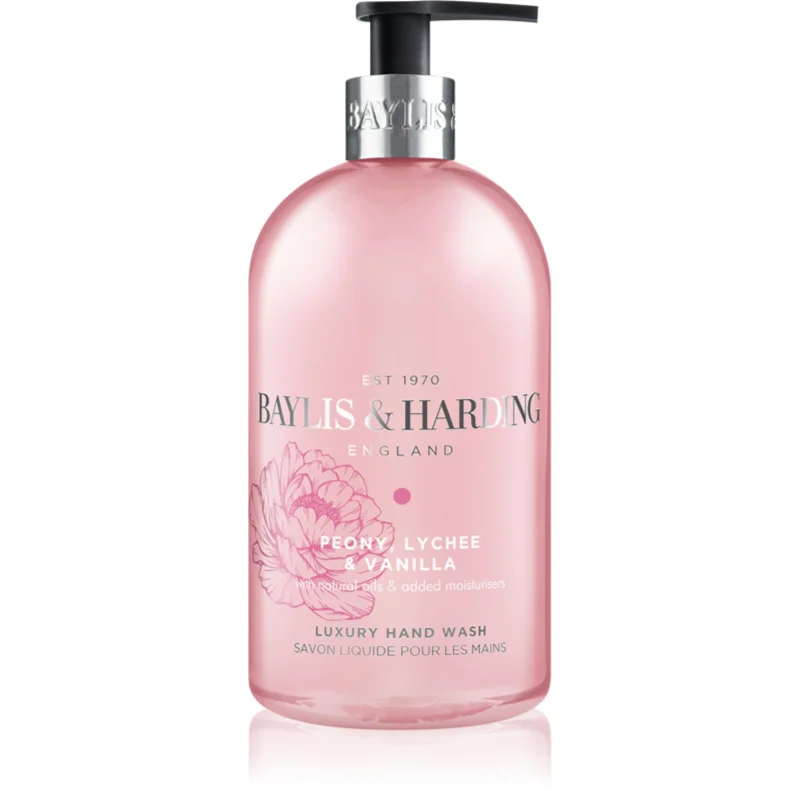 Baylis & Harding Peony, Lychee & Vanilla течен сапун за ръце с хидратиращ ефект - Грижа за тяло - Сравни цени от 1 магазин с безплатна доставка