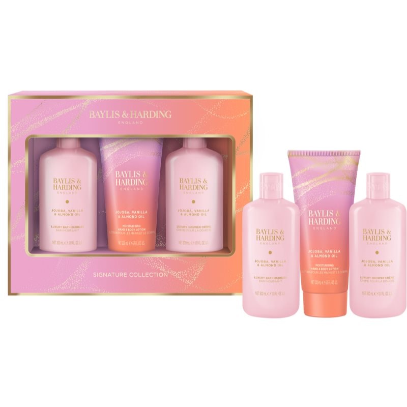 Baylis & Harding Jojoba, Vanilla & Almond Oil подаръчен комплект за жени с бадемово масло - Комплект - Сравни цени от 1 магазин с безплатна доставка