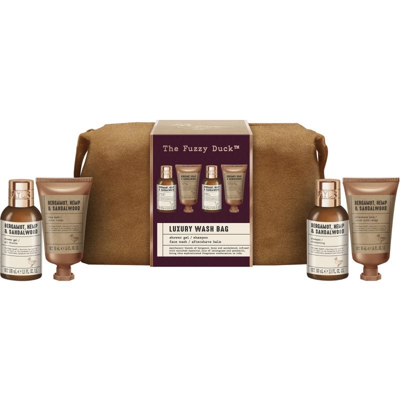 Baylis & Harding The Fuzzy Duck Bergamot, Hemp & Sandalwood подаръчен комплект на път
