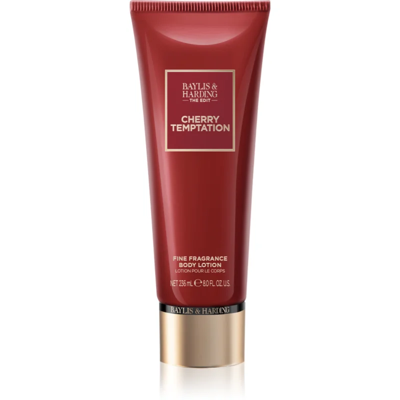 Baylis & Harding The Edit Cherry Temptation парфюмирано мляко за тяло за жени Cherry, Jasmin & Sandalwood