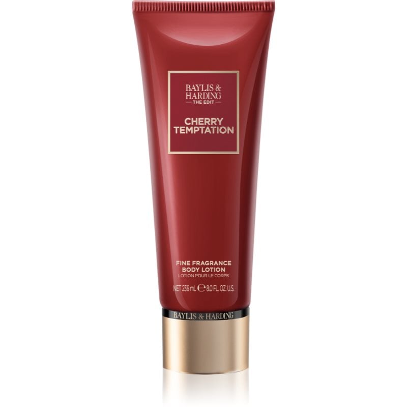 Baylis & Harding The Edit Cherry Temptation парфюмирано мляко за тяло за жени Cherry, Jasmin & Sandalwood