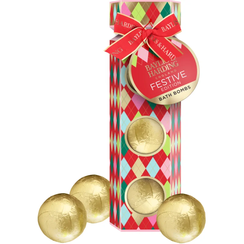 Baylis & Harding Festive Edition Luxury Bath Bomb мбичка за вана в подаръчна опаковка - Грижа за тяло - Сравни цени от 1 магазин с безплатна доставка