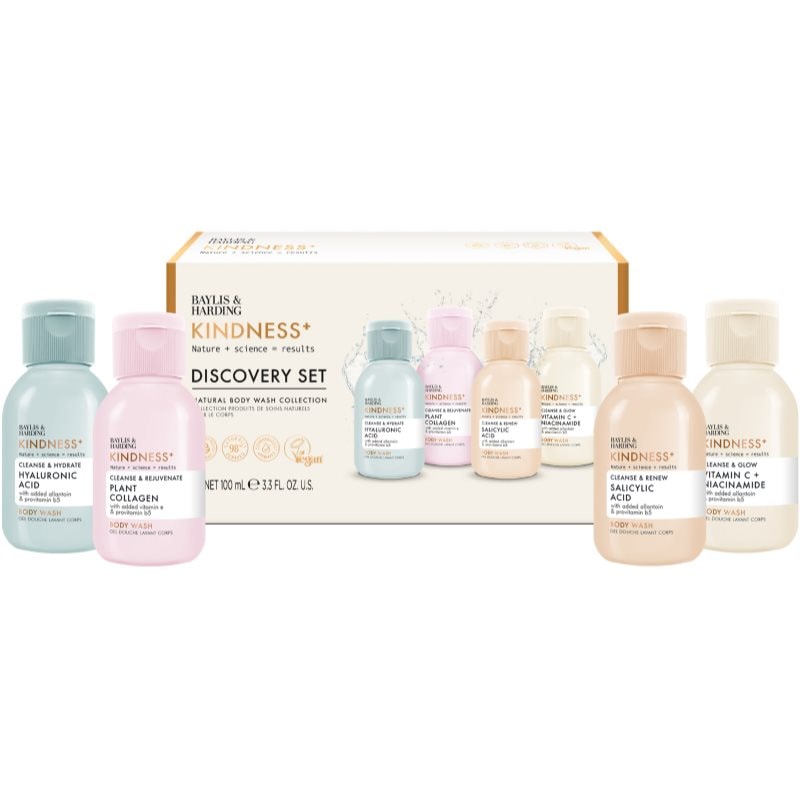 Baylis & Harding Kindness+ Discovery Set подаръчен комплект под душа - Комплект - Сравни цени от 1 магазин с безплатна доставка