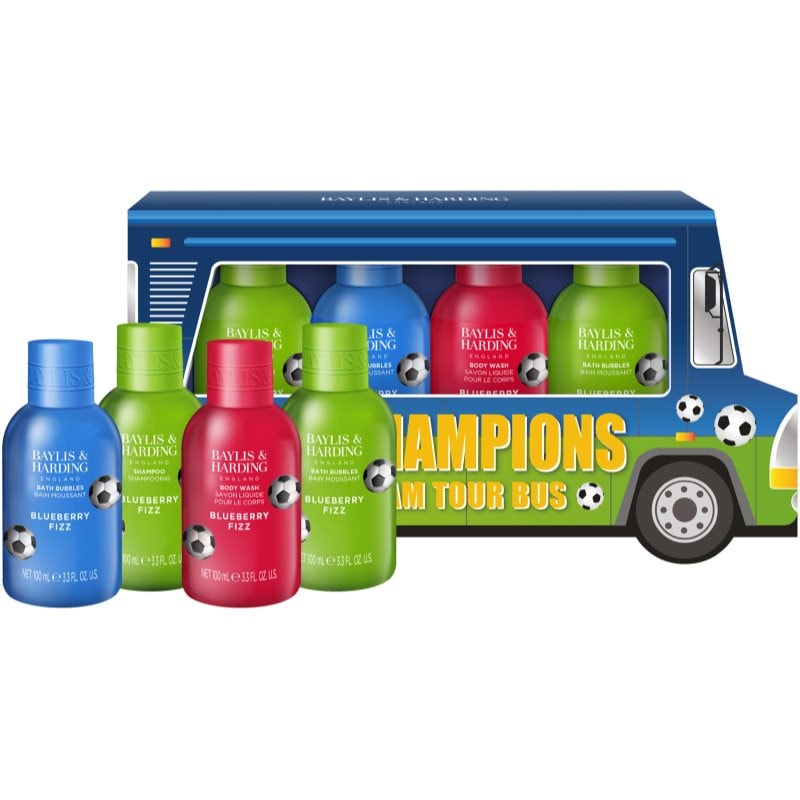 Baylis & Harding Football Team Tour Bus подаръчен комплект за деца аромати Blueberry Fizz - За деца - Сравни цени от 1 магазин с безплатна доставка