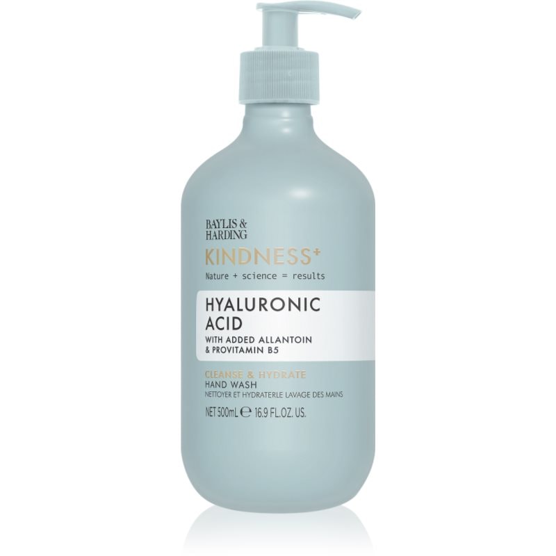 Baylis & Harding Kindness+ Hyaluronic Acid течен сапун за ръце с хидратиращ ефект аромати Pear & Neroli - Грижа за тяло - Сравни цени от 1 магазин с безплатна доставка