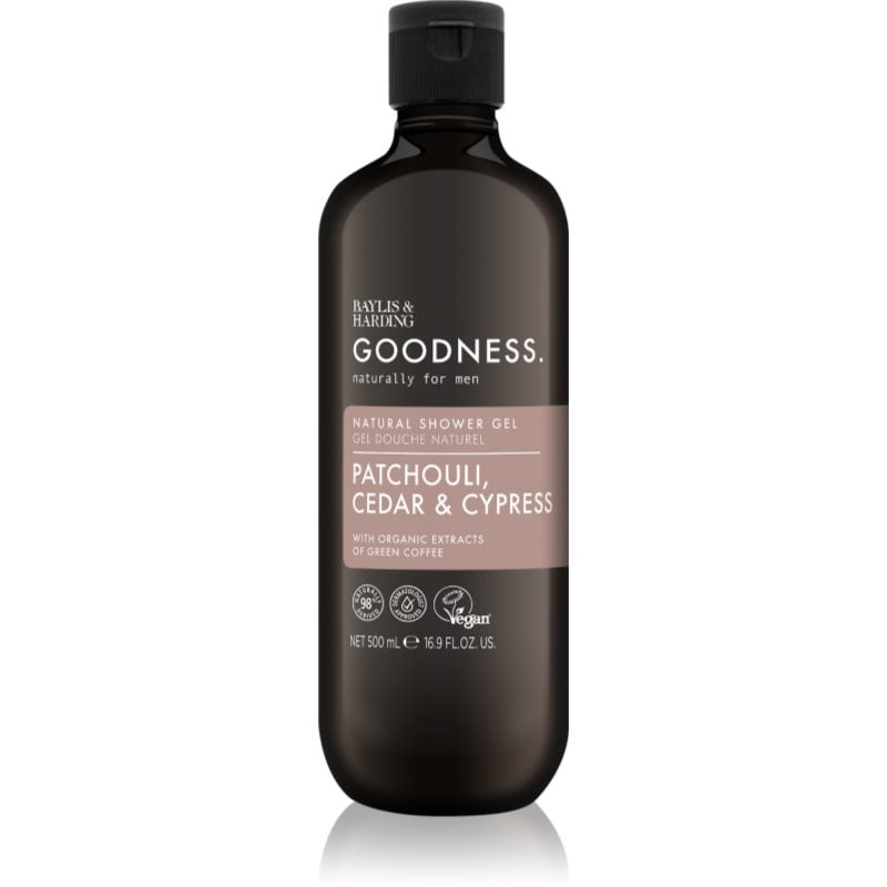 Baylis & Harding Goodness Patchouli, Cedar & Cypress душ-гел за мъже