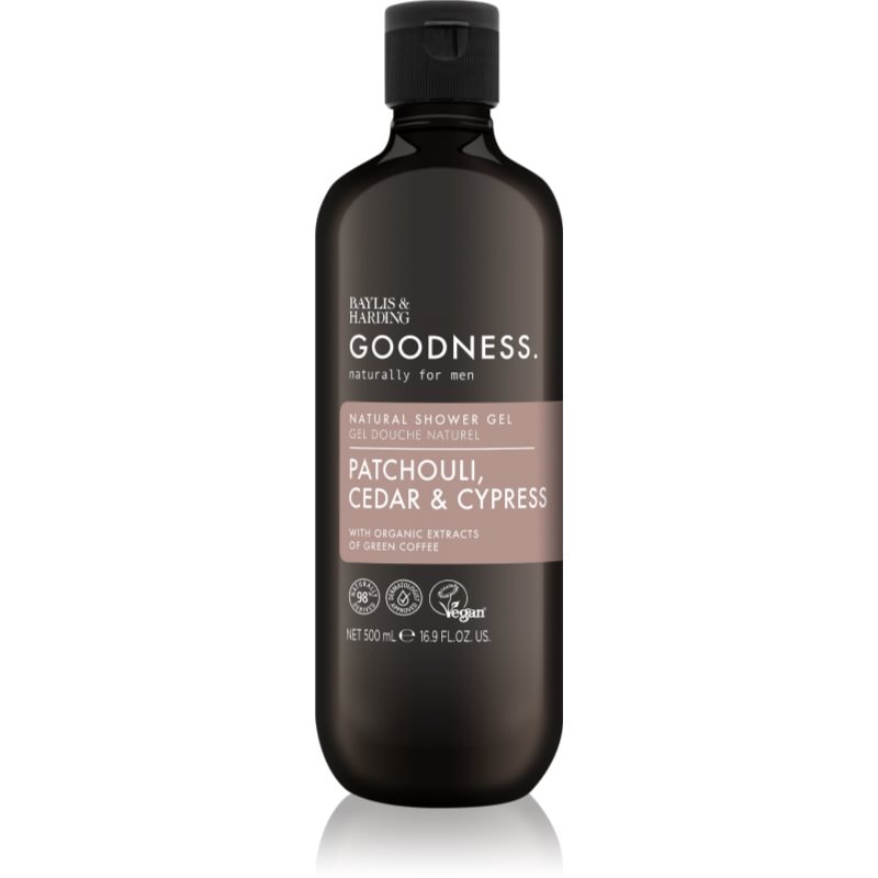 Baylis & Harding Goodness Patchouli, Cedar & Cypress душ-гел за мъже - Грижа за тяло - Сравни цени от 1 магазин с безплатна доставка