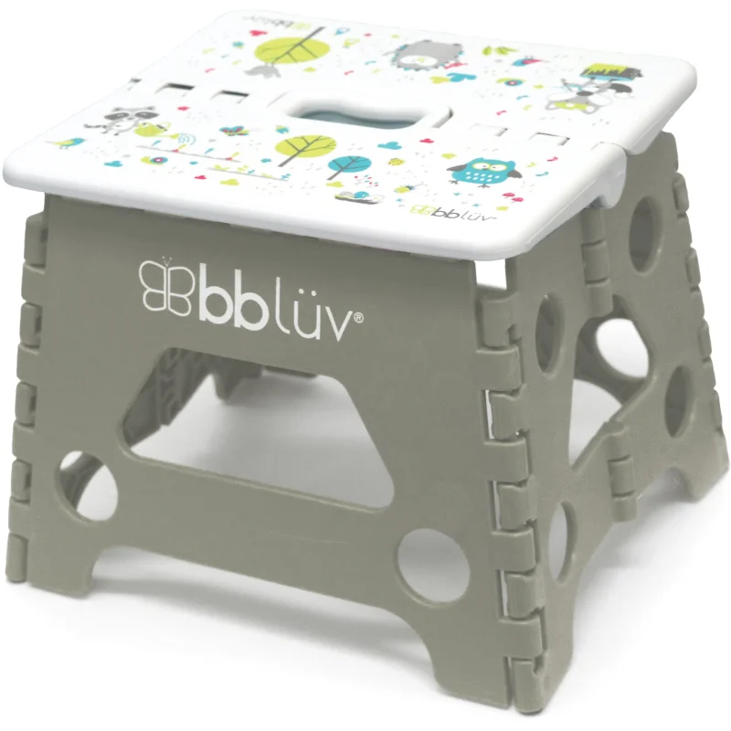 BBLÜV Stëp сгъваемо столче за деца 22 x 18 x 18,2cm Grey 18m+ - За деца - Сравни цени от 1 магазин с безплатна доставка