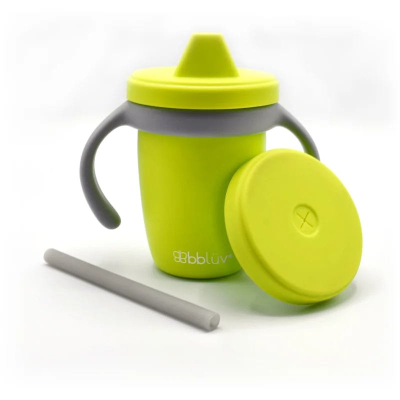 BBLÜV Sippy Küp преходна чаша Lime 4m+ - За деца - Сравни цени от 1 магазин с безплатна доставка