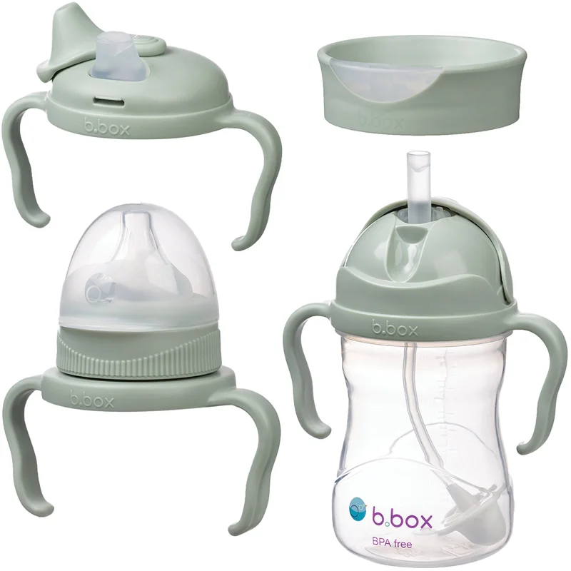 B.Box Baby Bottle 4 in 1 детско шише 4 в 1 Sage - За деца - Сравни цени от 1 магазин с безплатна доставка