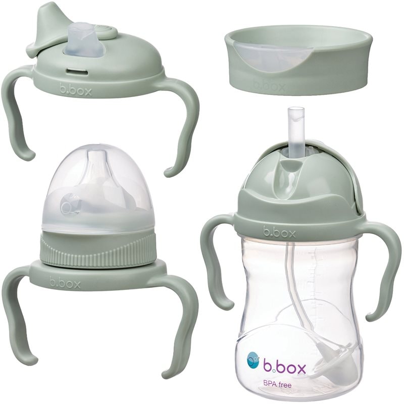 B.Box Baby Bottle 4 in 1 детско шише 4 в 1 Sage - За деца - Сравни цени от 1 магазин с безплатна доставка