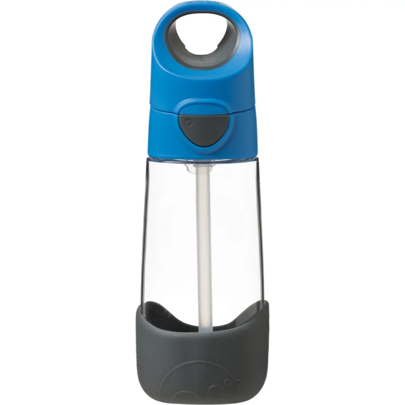 B.Box Bottle with Straw шише със сламка Blue Gray - За деца - Сравни цени от 1 магазин с безплатна доставка