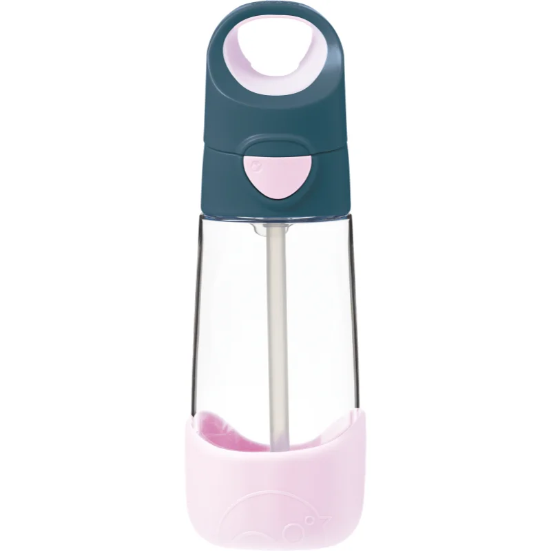 B.Box Bottle with Straw шише със сламка Indigo Pink - За деца - Сравни цени от 1 магазин с безплатна доставка