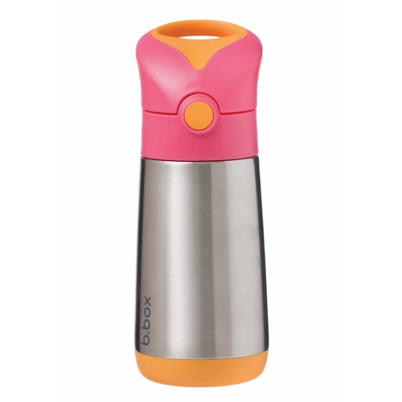 B.Box Thermos Mini термос със сламка Pink Orange - За деца - Сравни цени от 1 магазин с безплатна доставка