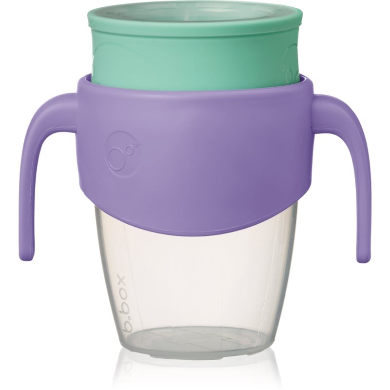 B.Box 360° Trainer Cup преходна чаша с дръжки Lilac Pop 6m+ - За деца - Сравни цени от 1 магазин с безплатна доставка