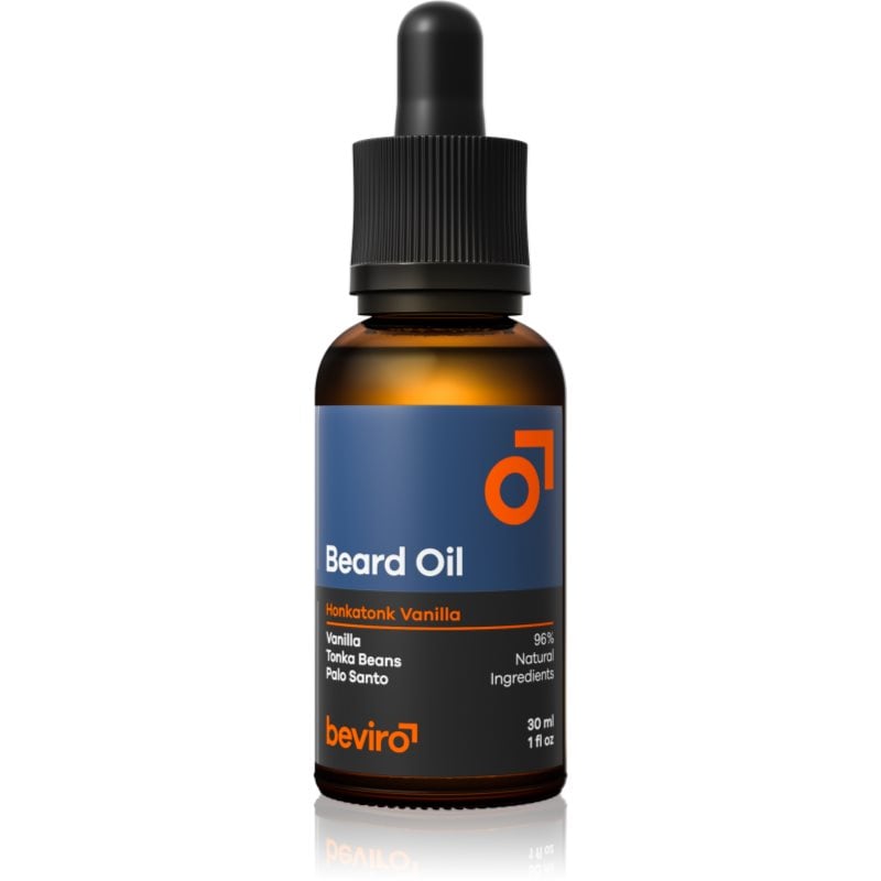 Beviro Honkatonk Vanilla Beard Oil олио за брада