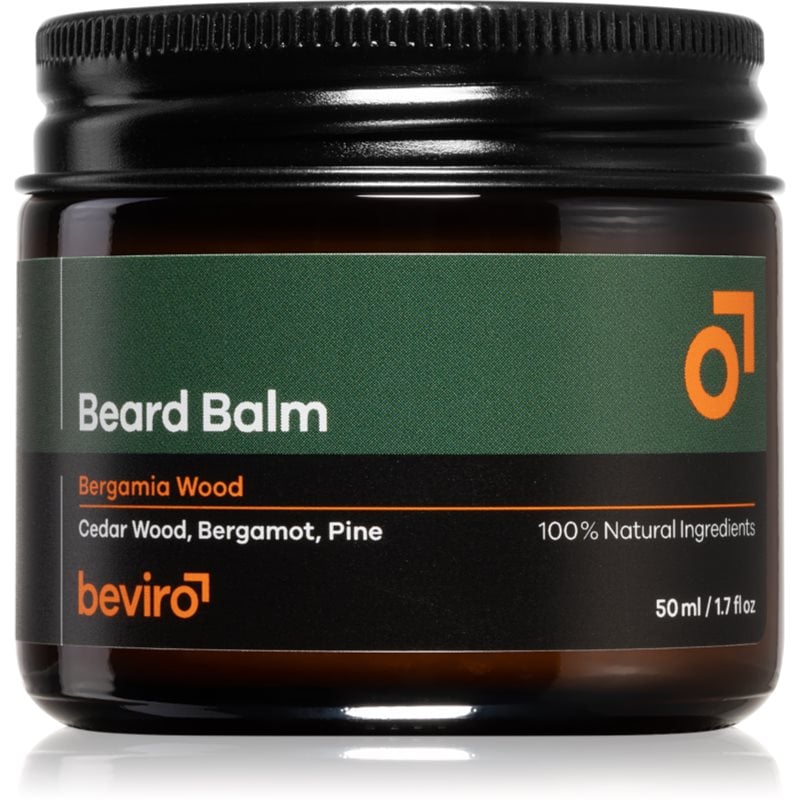 Beviro Beard Balm Bergamia Wood балсам за брада за мъже