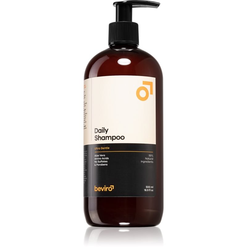 Beviro Daily Shampoo Ultra Gentle шампоан за мъже с алое вера Ultra Gentle