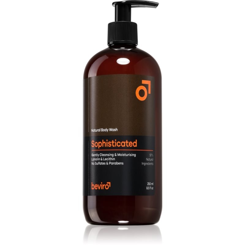 Beviro Natural Body Wash Sophisticated душ-гел за мъже - Грижа за тяло - Сравни цени от 1 магазин с безплатна доставка