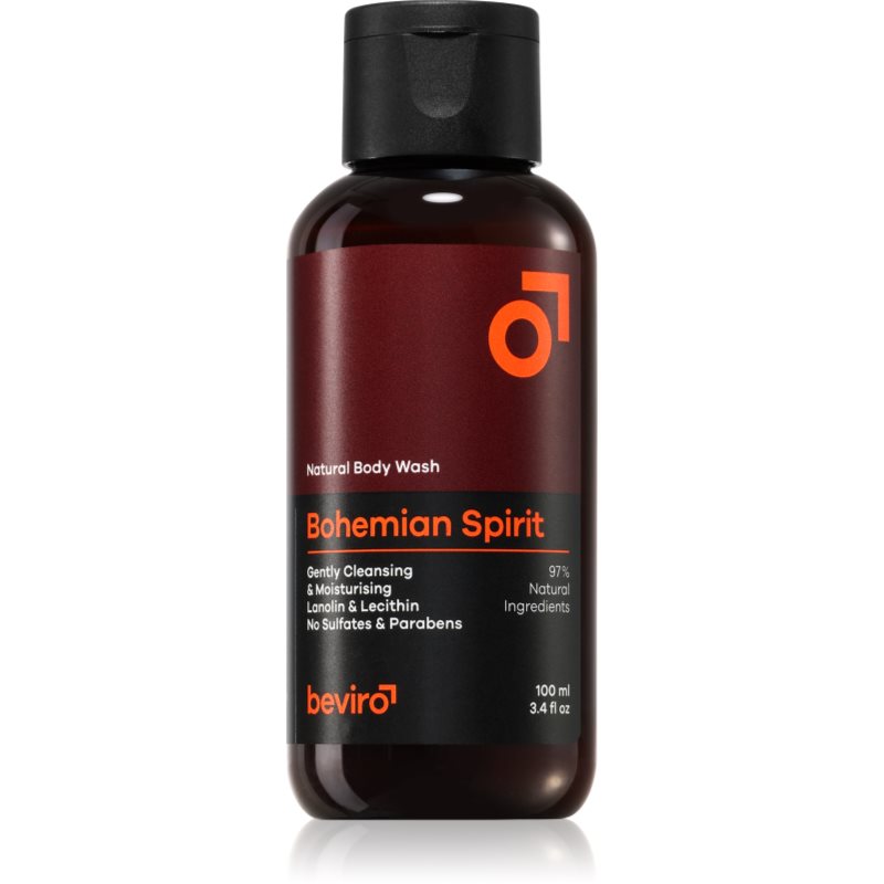 Beviro Bohemian Spirit Natural Body Wash натурален душ-гел за мъже - Грижа за тяло - Сравни цени от 1 магазин с безплатна доставка