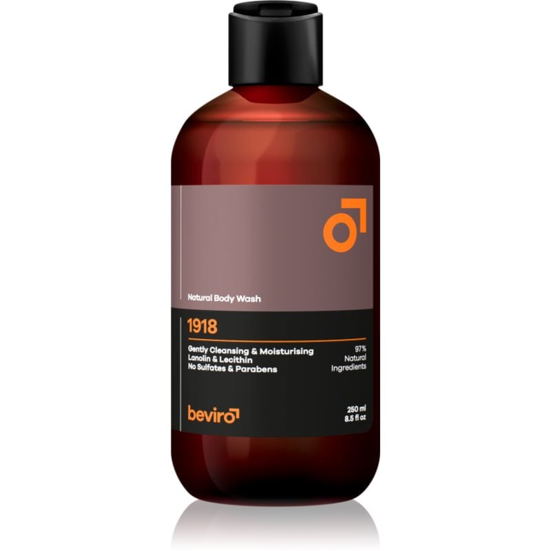 Beviro Natural Body Wash 1918 душ-гел за мъже